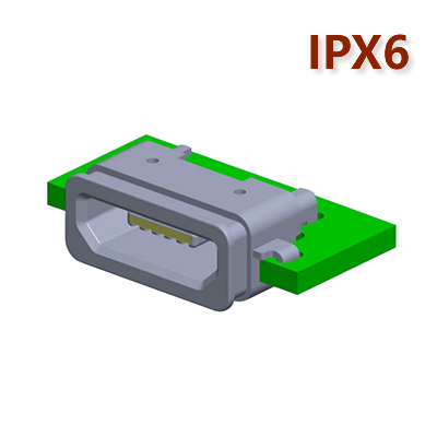 1102 Series (IPX6) - Micro USB connectors
