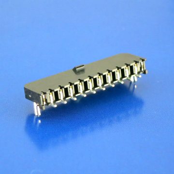 4312-Sxx1RC-RN - Wafer 3.0mm Single Row Right Angle SMT Type With Solderable Retention Clip - Leamax Enterprise Co., Ltd.