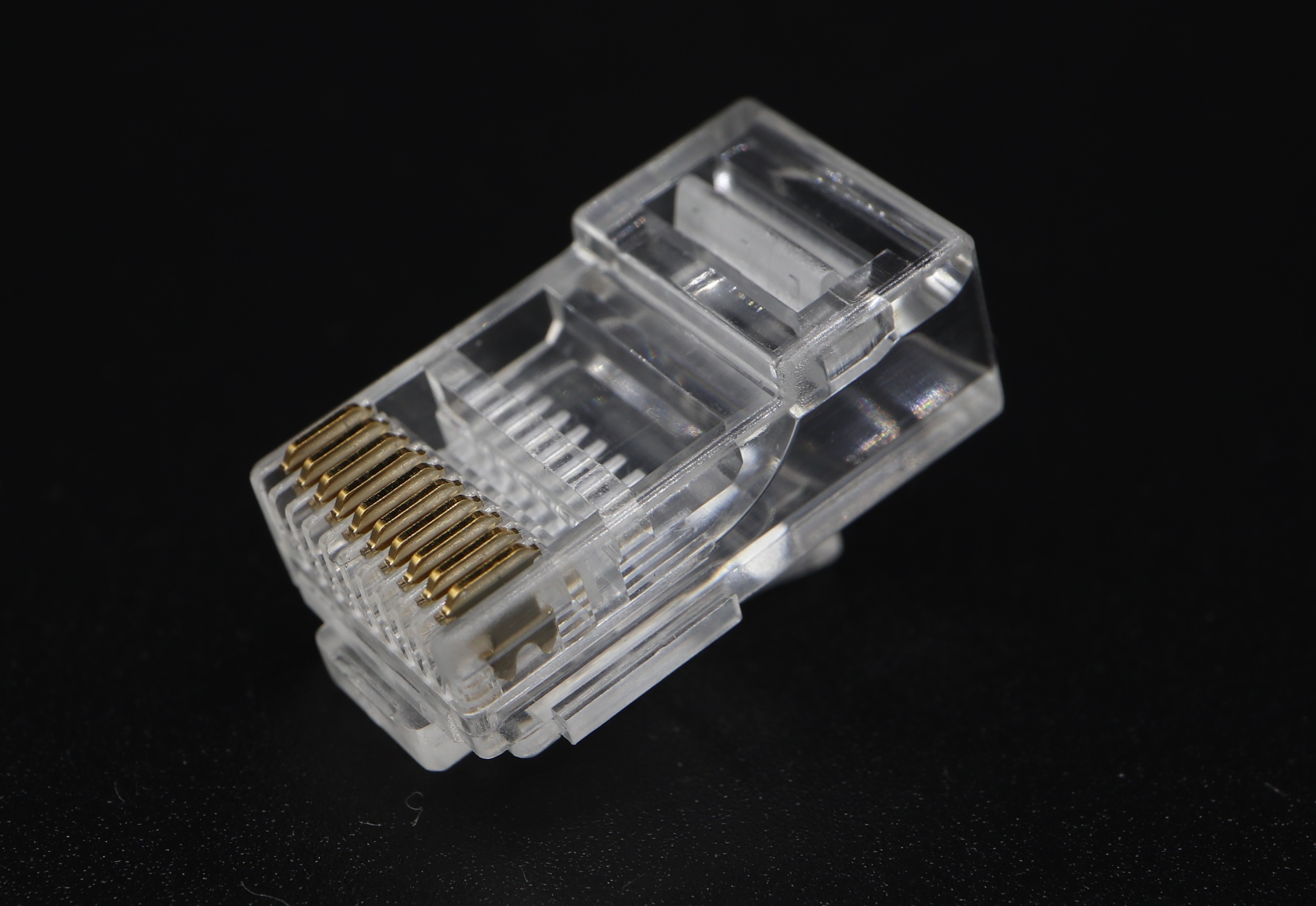 P10-K13 - 10P10C-R UTP-Left-key RJ48 Modular Plug - Plug Master Industrial Co., Ltd.