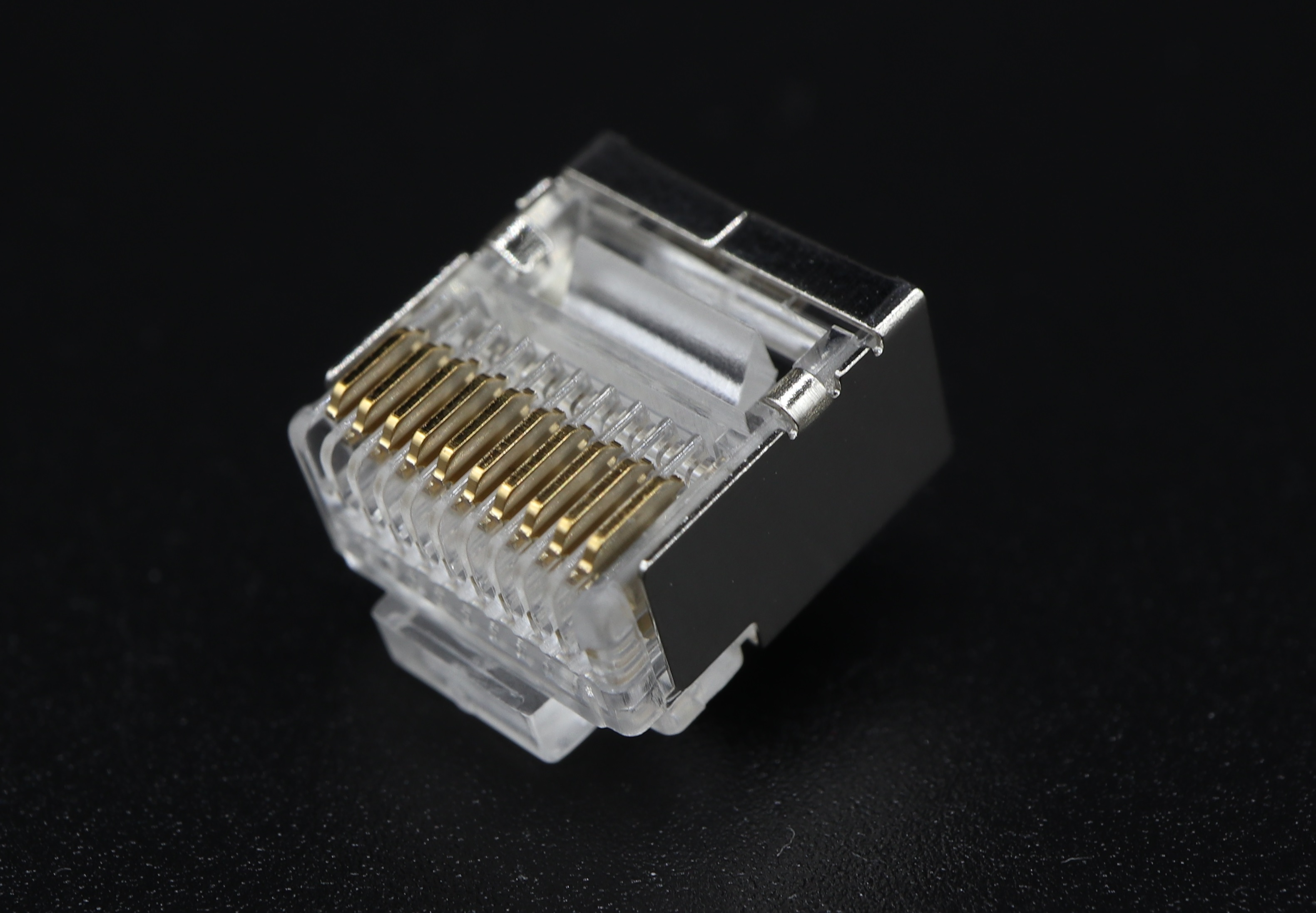 P10-S02 - S-10P10C-F-L STP RJ48 Modular Plug - Plug Master Industrial Co., Ltd.