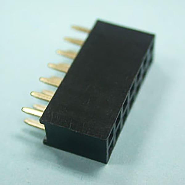F00 - Female Header Dual Row Vertical SMT TYPE - Unicorn Electronics Components Co., Ltd.