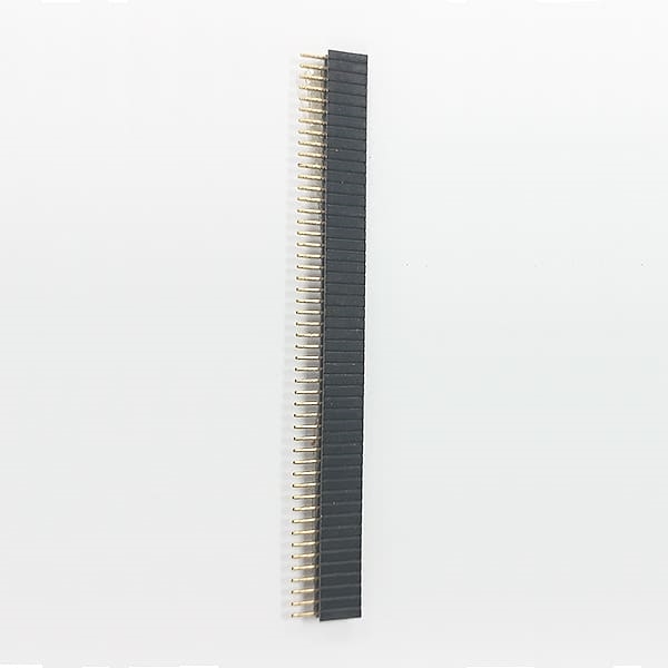 F02 - Female Header Single & Dual Row Straight DIP TYPE ( Dual Row: 1.27*2.54mm ) - Unicorn Electronics Components Co., Ltd.